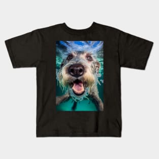 Dogs in Water #10 Kids T-Shirt